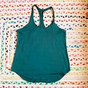 Lululemon Emerald Green Racerback tank